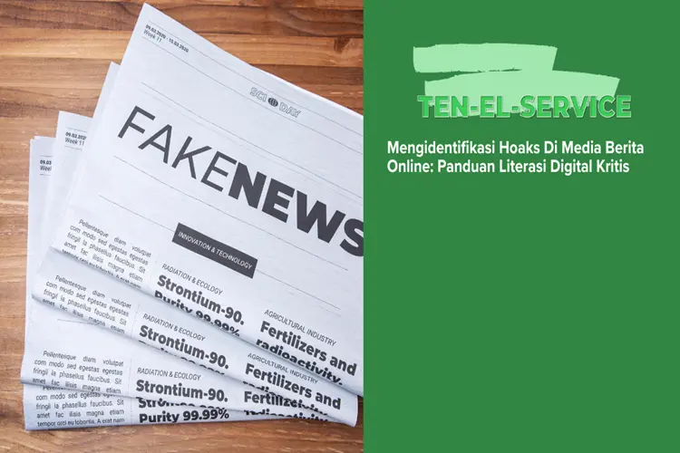 Mengidentifikasi Hoaks Di Media Berita Online: Panduan Literasi Digital Kritis